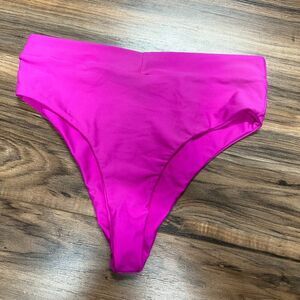Citrine medium pink swim bottoms